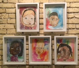 Talahi Community School. Teaching artist Heidi Jeub