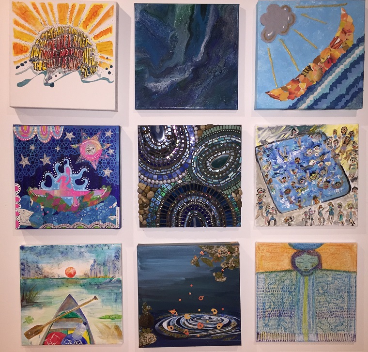 We Are Water MN. Teaching artist Trey Everett