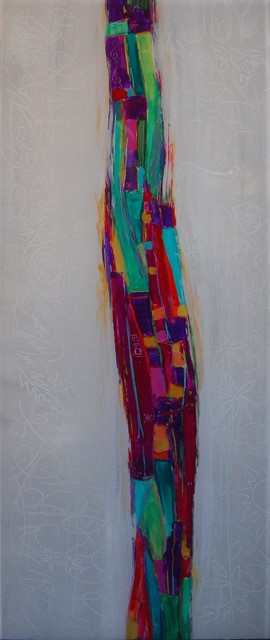Twin Rivers Council for the Arts and One Bright Star, Mankato. Artist Lisa Bierer