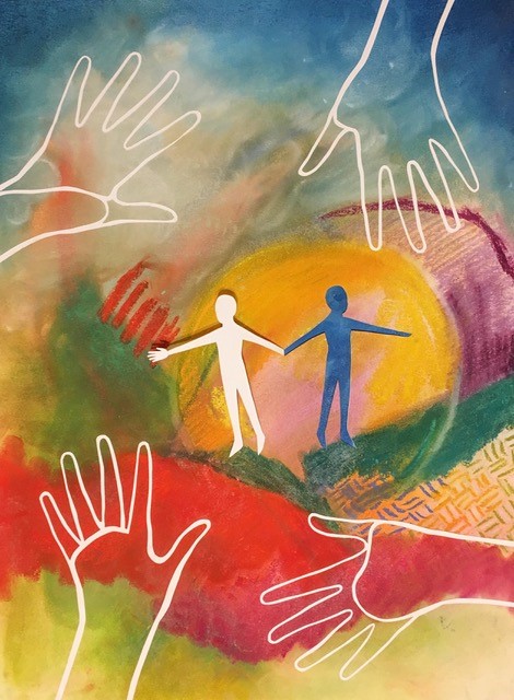 Twin Rivers Council for the Arts and One Bright Star, Mankato. Artist Joellen Preston