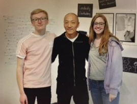 White Bear Center for the Arts. White Bear Center for the Arts. Teaching artist Wing Young Huie and students