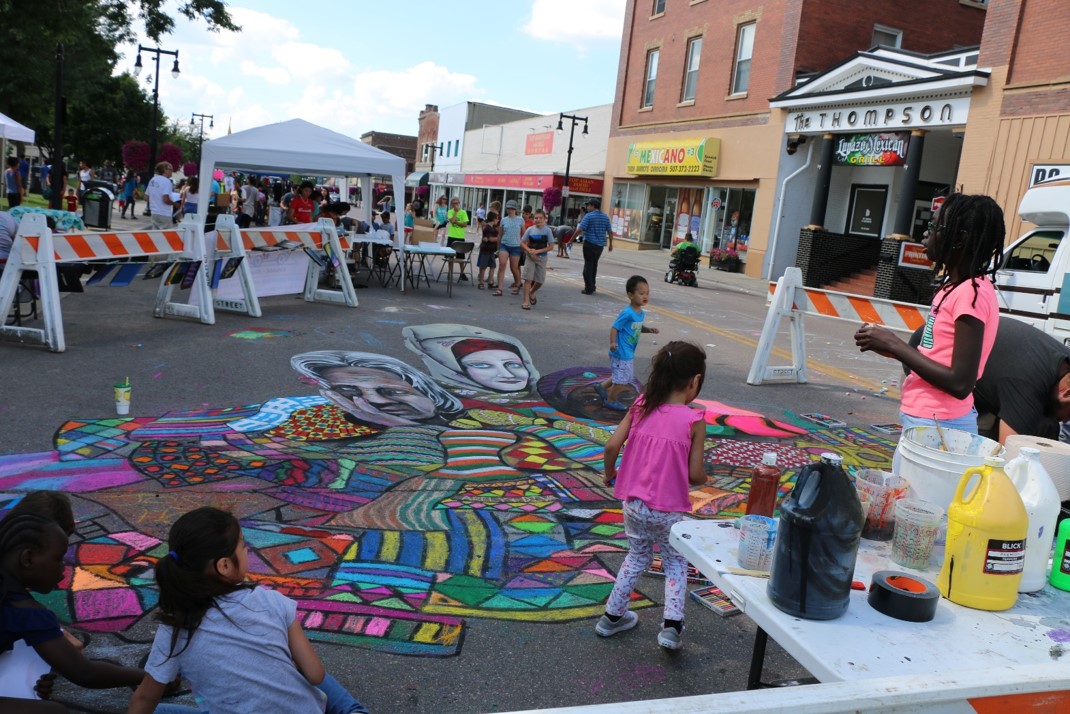 Cultural Awareness Organization, Sidewalk Chalk