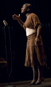 2006 Minnesota Poetry Out Loud champion Tottiana Adams reciting poetry